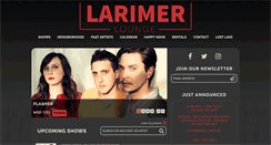 Desktop Screenshot of larimerlounge.com
